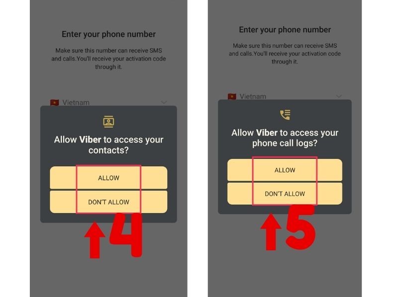 cài đặt viber trên điện thoại
