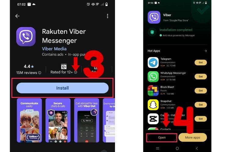 tải viber cho điện thoại