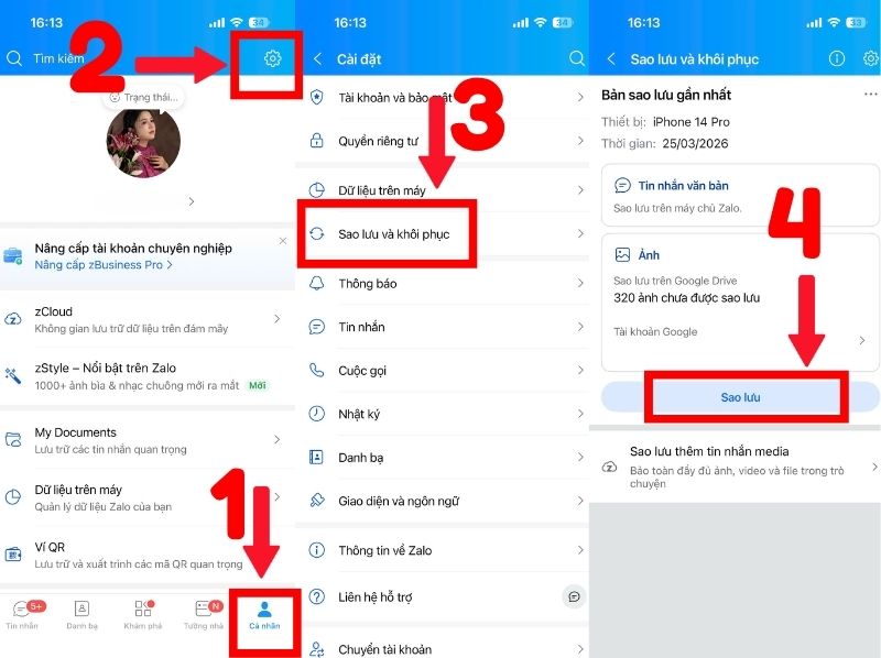 cách đồng bộ zalo trên 2 điện thoại