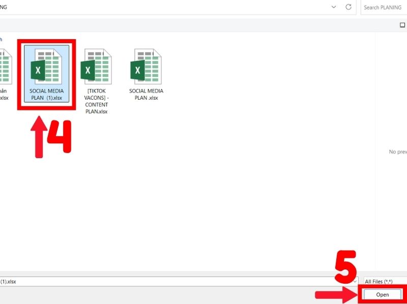 cách gửi file excel qua zalo