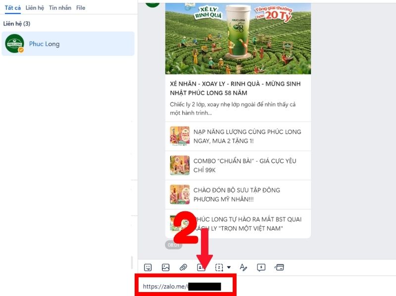 cách lấy link zalo cá nhân