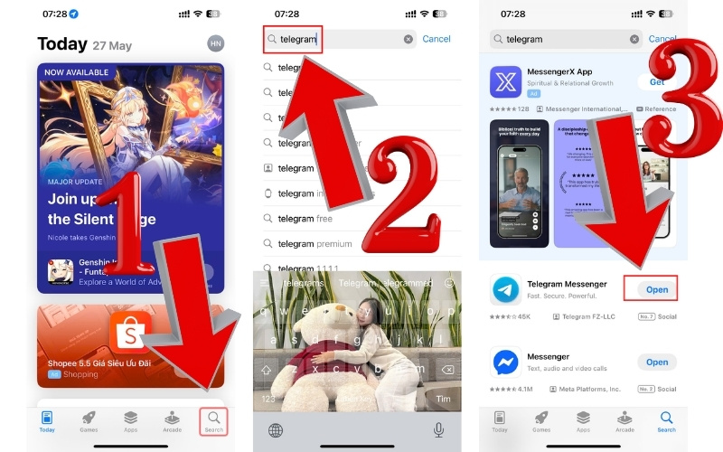 Cách tải Telegram nhanh chóng trên điện thoại