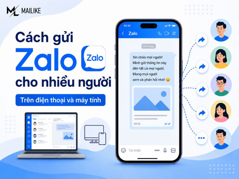 Cách Gửi Zalo Cho Nhiều Người