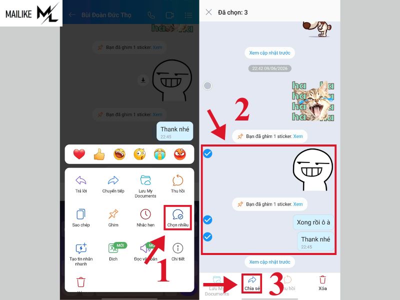 Cách Gửi Zalo Cho Nhiều Người