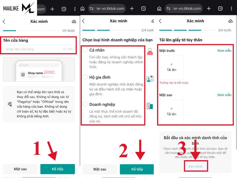 Cách đăng ký TikTok Shop trên điện