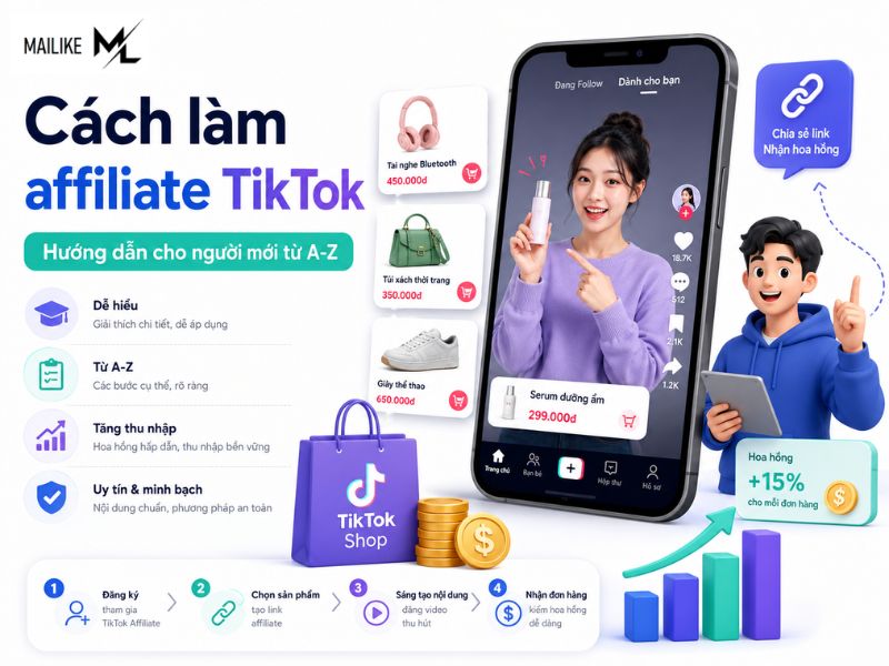 Cách làm affiliate TikTok