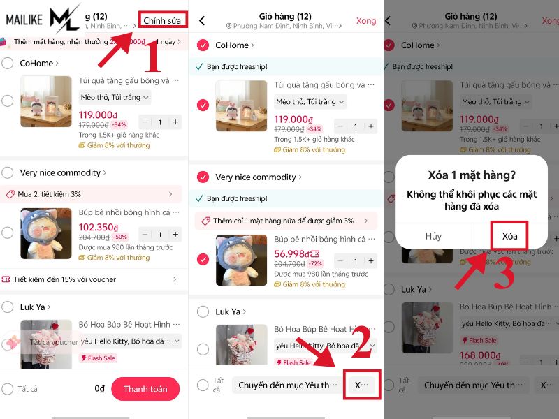 Cách xem giỏ hàng trên TikTok