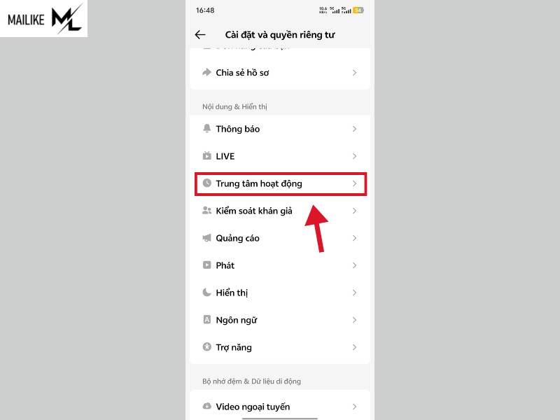 Cách xem video đã xem trên TikTok 