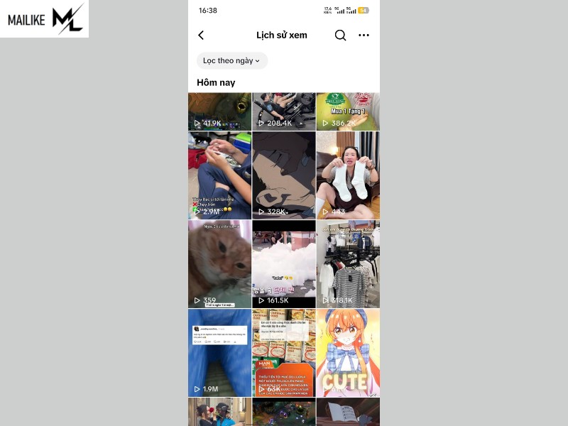 Cách xem video đã xem trên TikTok 