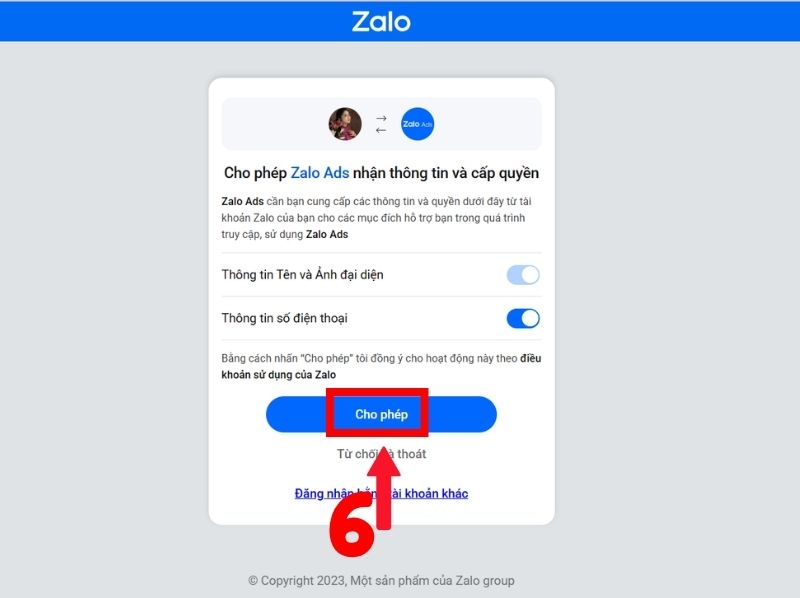 cách chạy quảng cáo Zalo