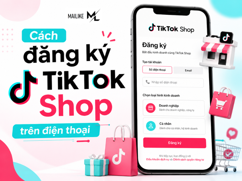 Cách đăng ký TikTok Shop trên điện thoại