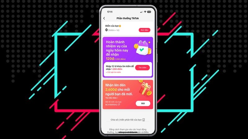 Xem video và hoàn thành nhiệm vụ trong Reward Center