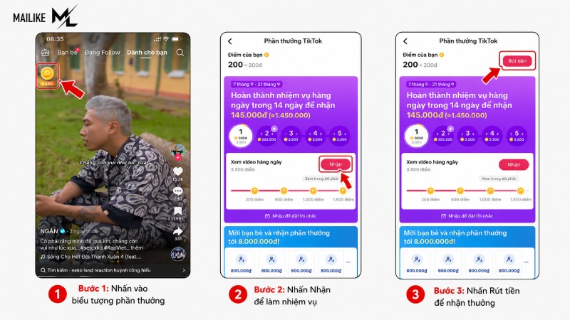 Cách kiếm tiền trên TikTok bằng cách xem video hiệu quả nhất