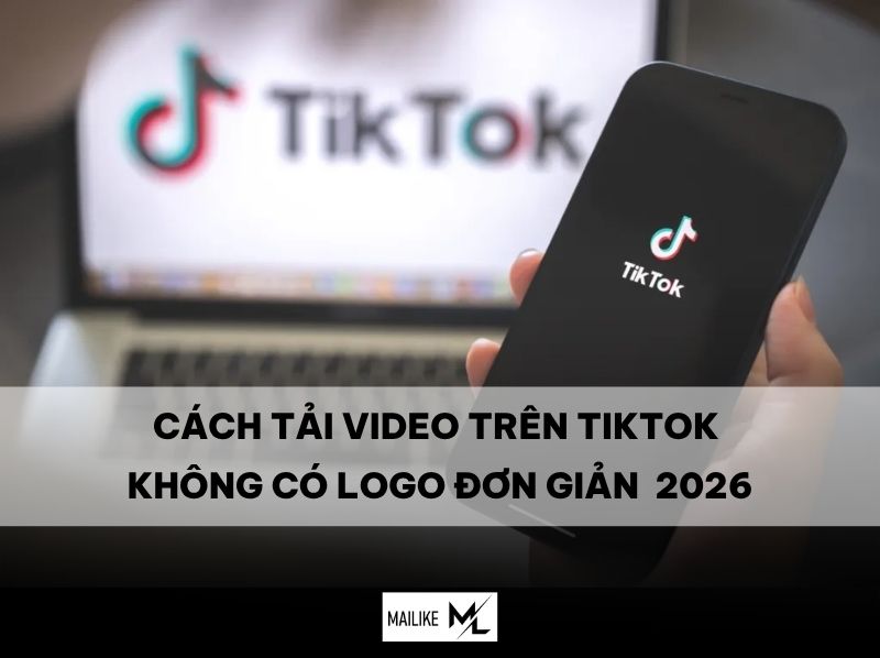 cách tải video tiktok không logo