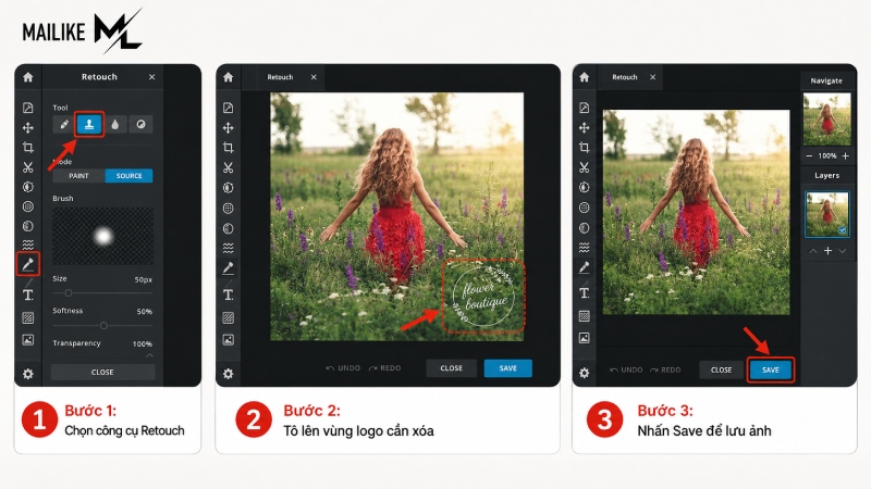 Cách xóa logo TikTok trên máy tính bằng Pixlr