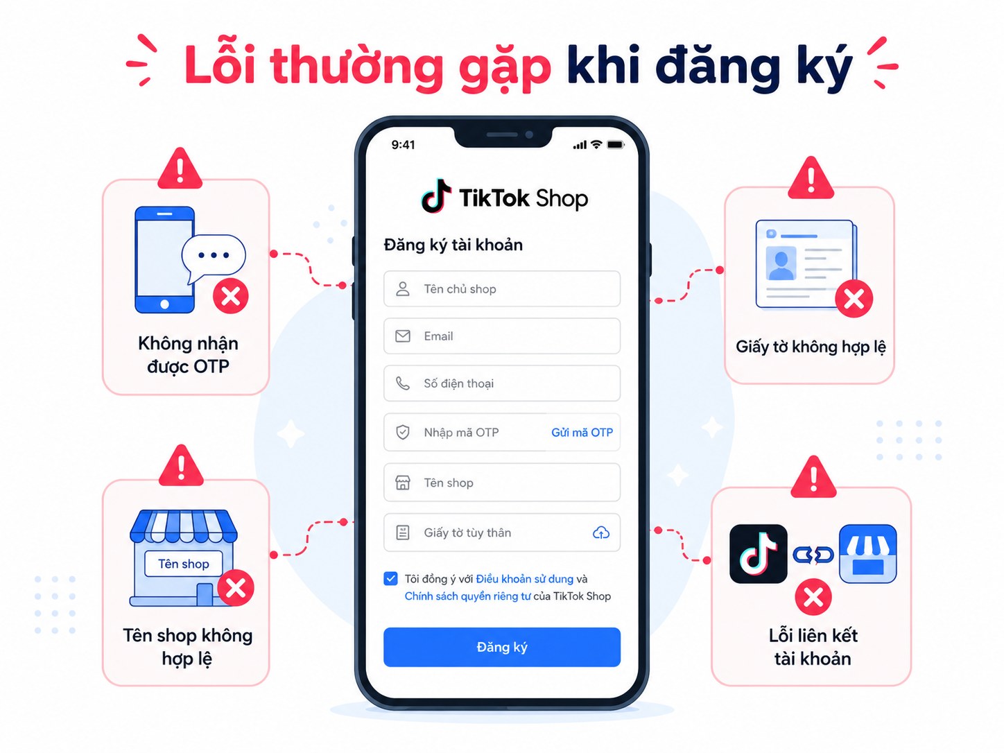 Cách đăng ký TikTok Shop trên điện thoại chi tiết cho người mới