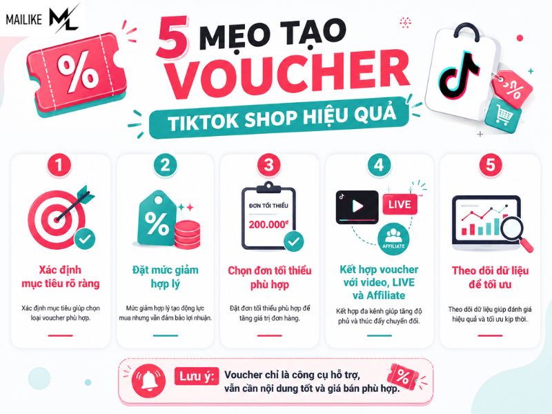 Cách Tạo Mã Giảm Giá TikTok Shop Cho Người Bán