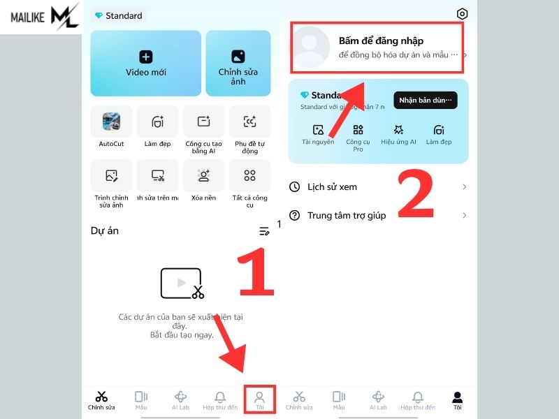 Cách đăng ký tài khoản CapCut bằng TikTok nhanh