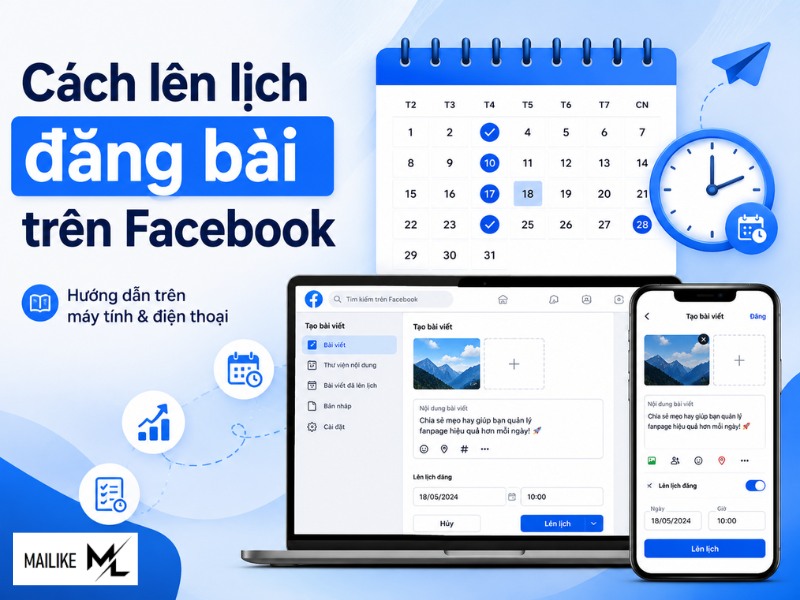 Cách lên lịch đăng bài trên Facebook