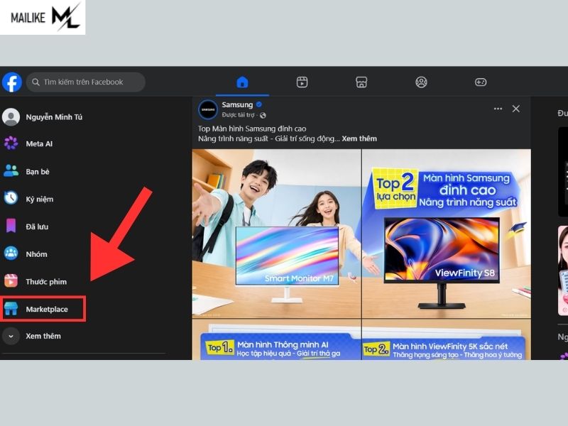 Cách mở Marketplace trên Facebook nhanh và chi tiết