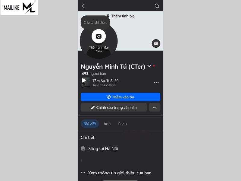 Cách thêm nhạc vào trang cá nhân Facebook