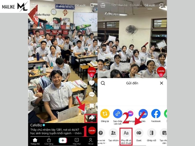 Cách thêm phụ đề tiếng Việt cho video TikTok