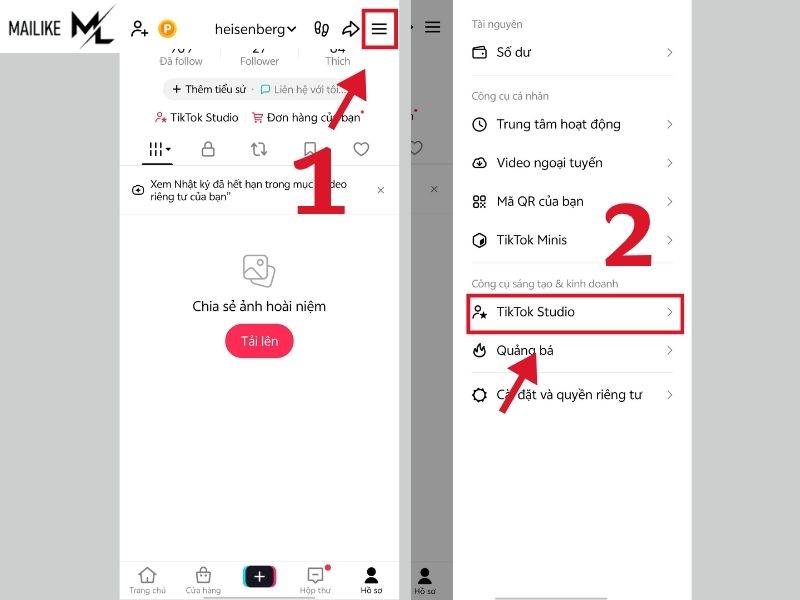 Hướng dẫn sử dụng TikTok Analytics
