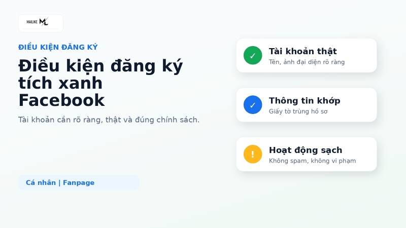 Fanpage của bạn cần sở hữu tối thiểu 10.000 lượt thích trang