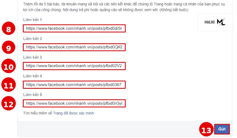 Cách đăng ký tích xanh cho tài khoản Facebook trên Fanpage hiệu quả