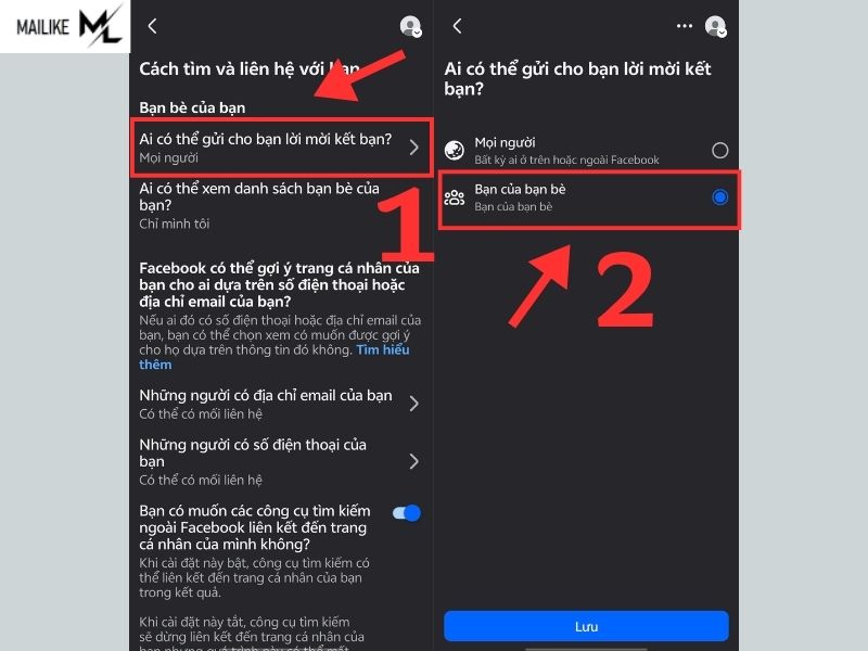Cách ẩn nút kết bạn trên Facebook