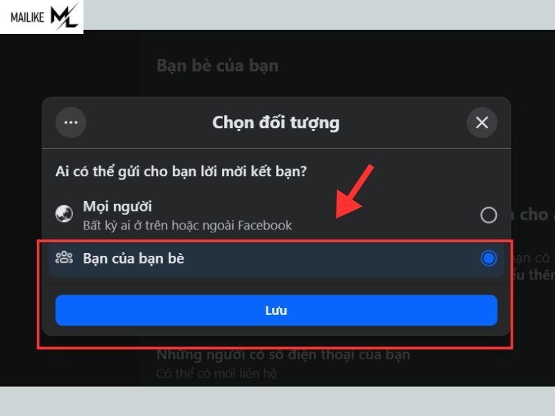 Cách ẩn nút kết bạn trên Facebook