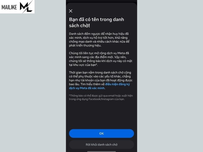 Cách đăng ký dấu tích xanh trên Instagram