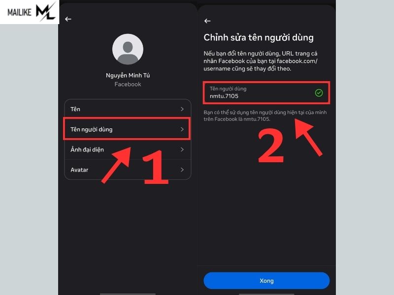 Cách đổi UID Facebook