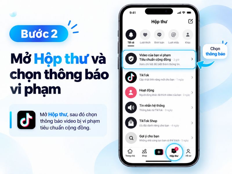 Cách gỡ vi phạm cộng đồng TikTok
