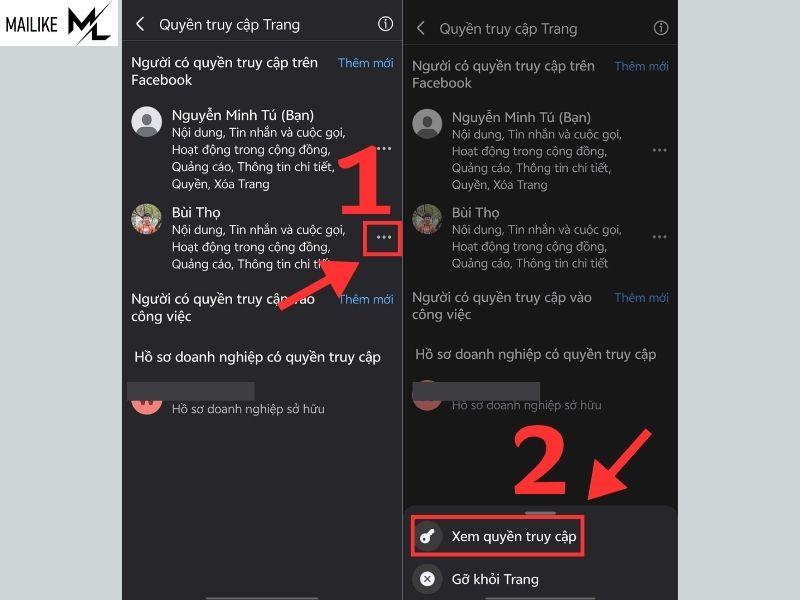 Cách thêm, phân quyền và xóa vai trò của ai đó trên trang Facebook