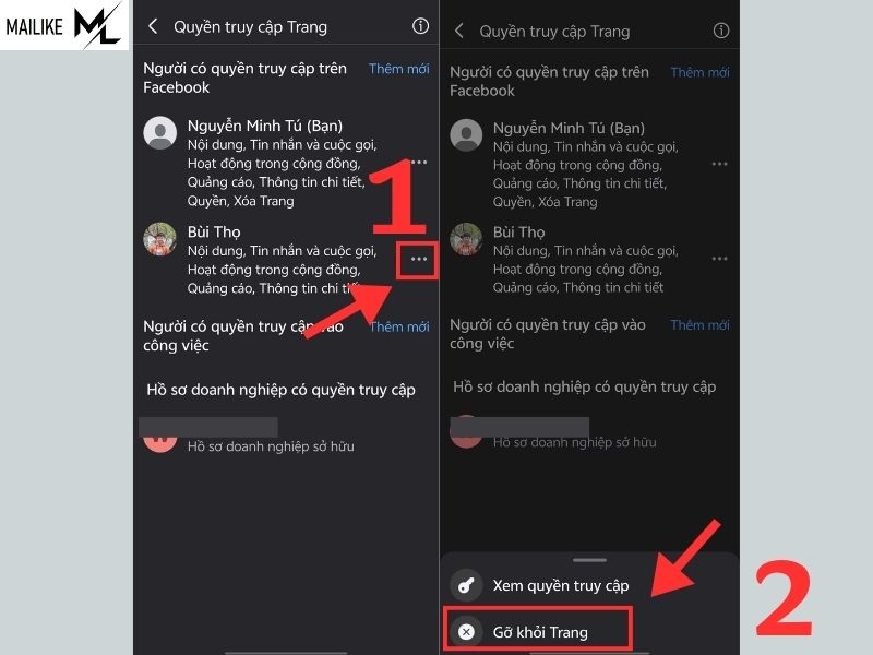 Cách thêm, phân quyền và xóa vai trò của ai đó trên trang Facebook