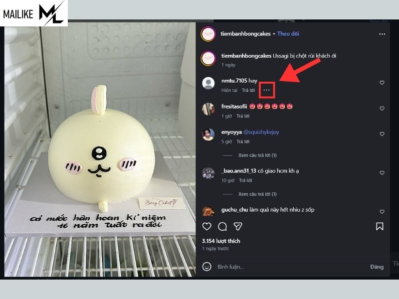 Cách xóa bình luận trên Instagram