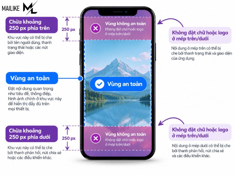 Lưu ý khi thiết kế Story Instagram