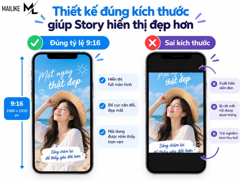 Kích thước Story Instagram