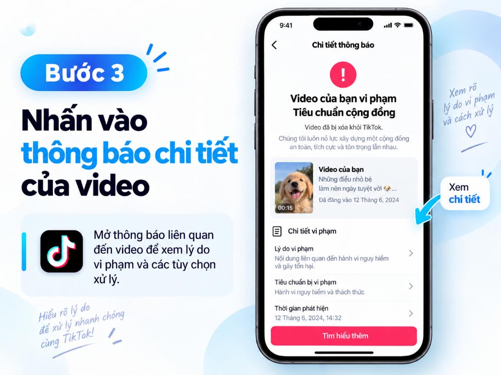Cách gỡ vi phạm cộng đồng TikTok