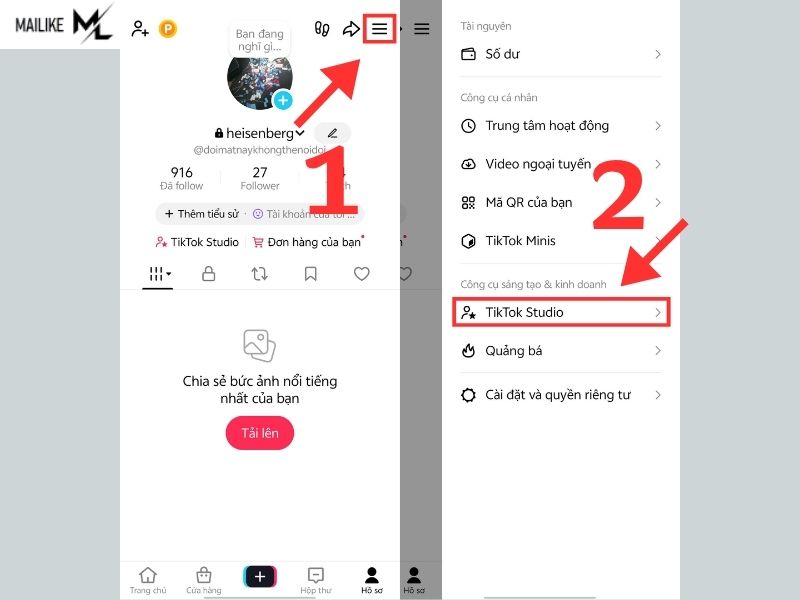 Cách bật chế độ quà tặng để nhận quà trên livestream tiktok