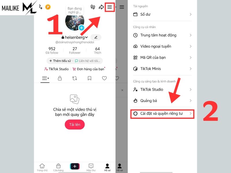 Cách bật tính năng kiểm soát nội dung trên TikTok
