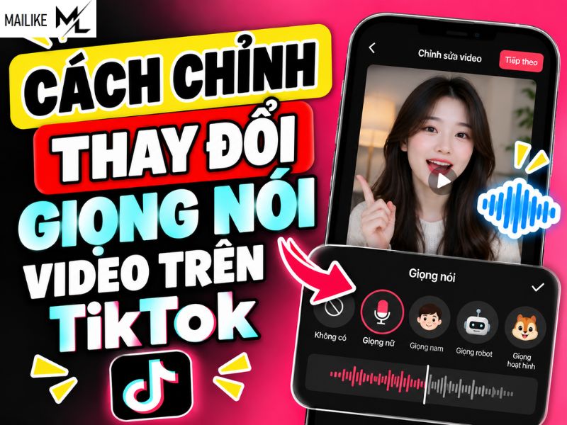 Cách chỉnh, thay đổi giọng nói video trên TikTok