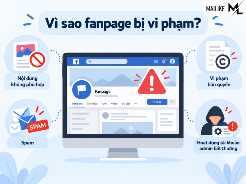 Cách gỡ lệnh fanpage bị vi phạm tiêu chuẩn cộng đồng