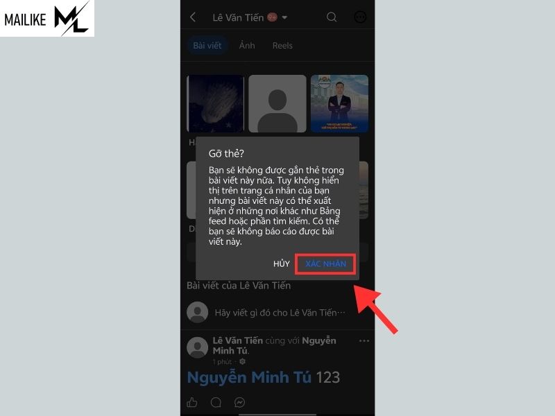 Cách gỡ tag khỏi bài đăng Facebook