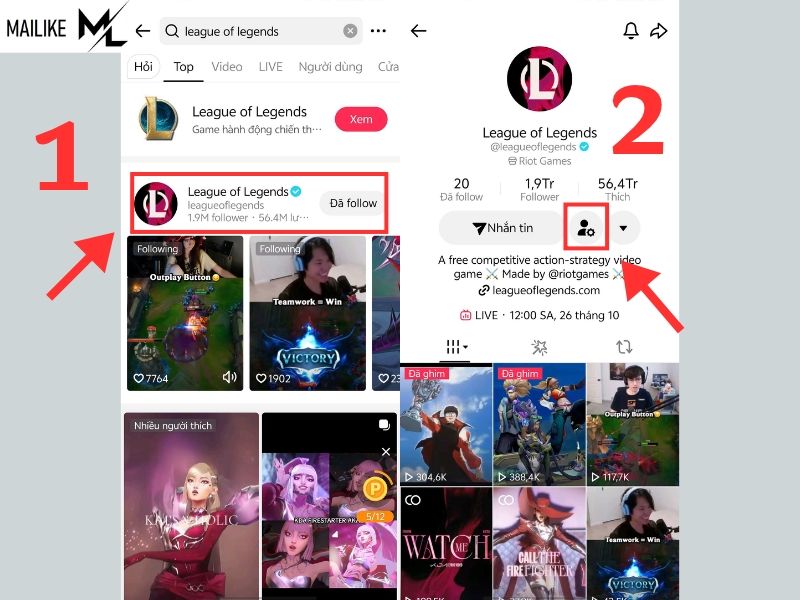 Cách hủy follow trên TikTok