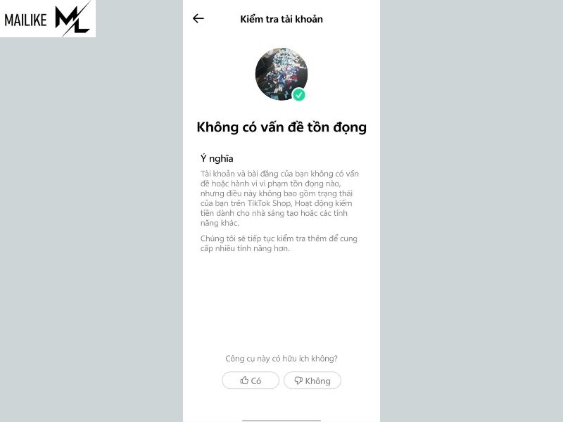 Cách kiểm tra tài khoản TikTok
