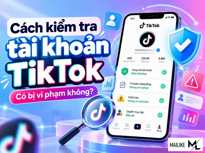 Cách kiểm tra tài khoản TikTok