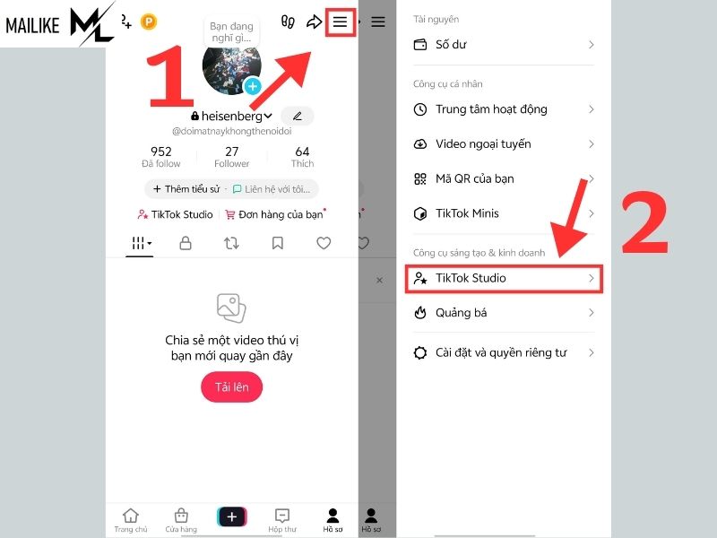 Cách kiểm tra tài khoản TikTok