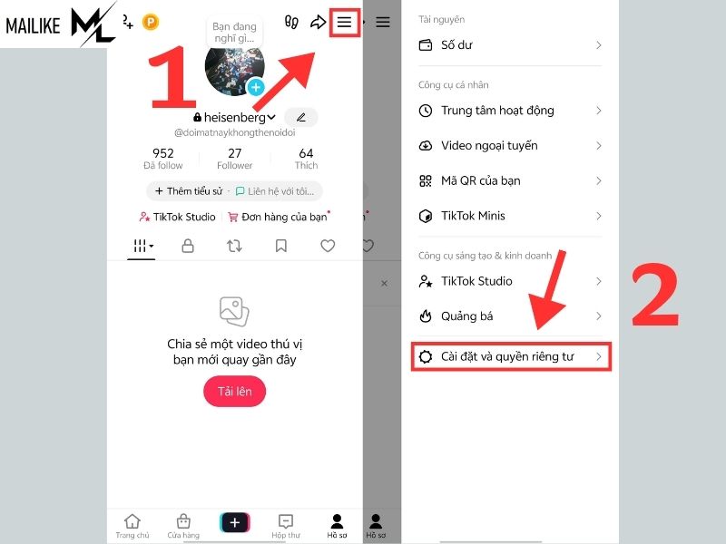 Cách xác minh số điện thoại cho tài khoản TikTok